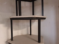 Lot 7 - presentatietafeltje. 8 stuks - afbeelding 2 van  3