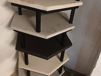 Lot 7 - presentatietafeltje. 8 stuks - afbeelding 3 van  3
