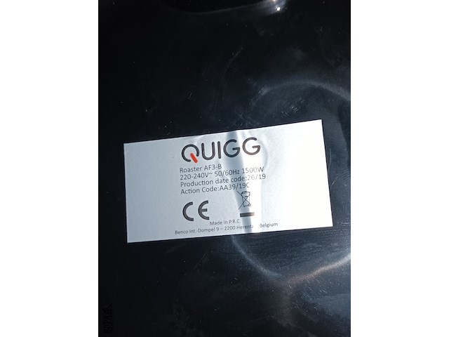 Lot 7 - quigg airfryer - afbeelding 4 van  4