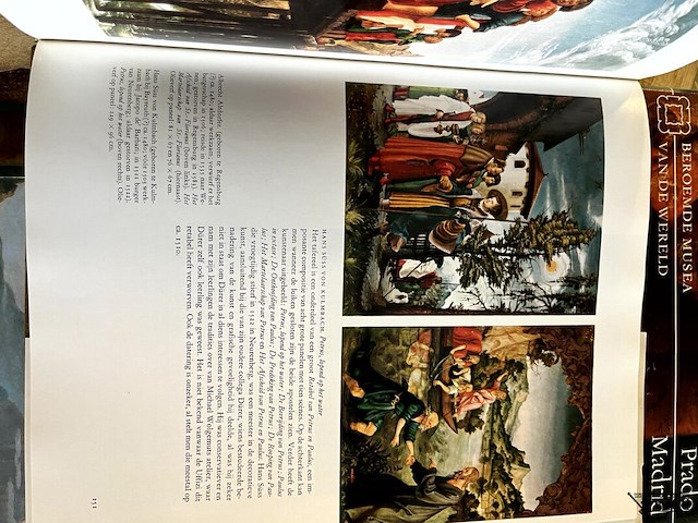 Lot 70 - beroemde musea louvre -prado-uffizi 3 boeken - afbeelding 2 van  6
