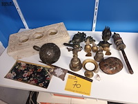 Lot 70 - decoratie en bellen. 16 stuks - afbeelding 1 van  7