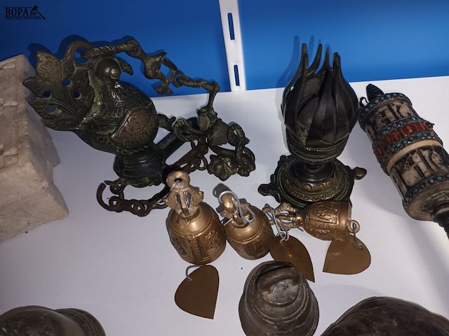 Lot 70 - decoratie en bellen. 16 stuks - afbeelding 7 van  7