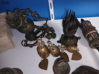 Lot 70 - decoratie en bellen. 16 stuks - afbeelding 7 van  7