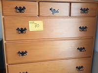 Lot 70 - houten ladekast - afbeelding 4 van  4