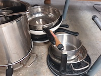 Lot 70 - kookpotten en pannen. 25 stuks - afbeelding 4 van  5