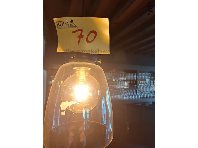 Lot 70 - plafondlamp. 5 stuks - afbeelding 2 van  3