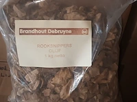 Lot 70 - rookhout snippers olijf 1 kg. 17 stuks - afbeelding 2 van  3