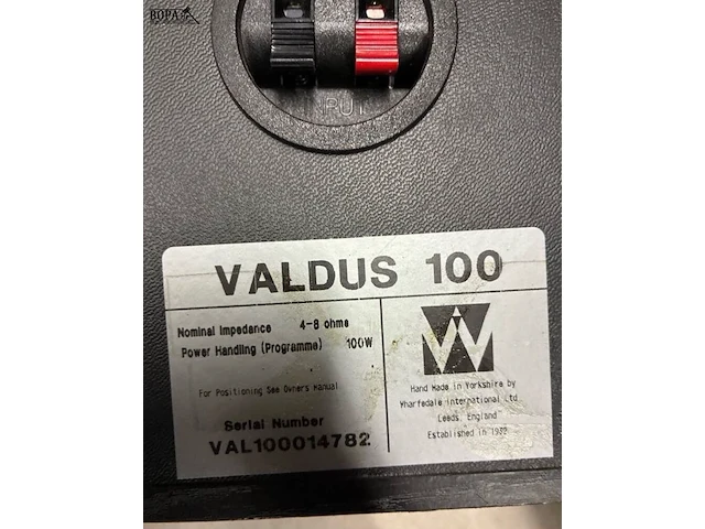 Lot 70 - wharfedale luidsprekers - 2 stuks - afbeelding 3 van  3