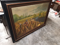 Lot 709 - schilderij landschap jo bossuyt - afbeelding 4 van  4