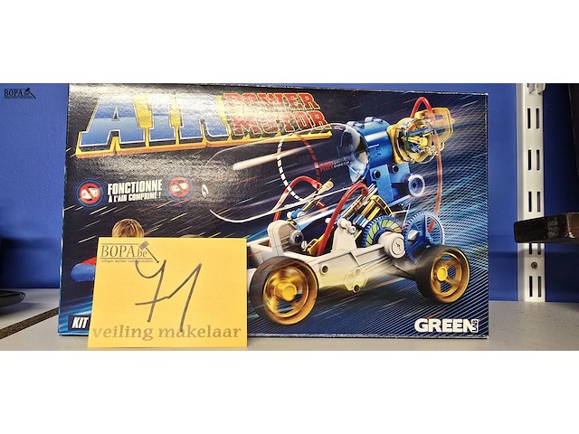 Lot 71 - air power motor bouwdoos, nieuw - afbeelding 1 van  3