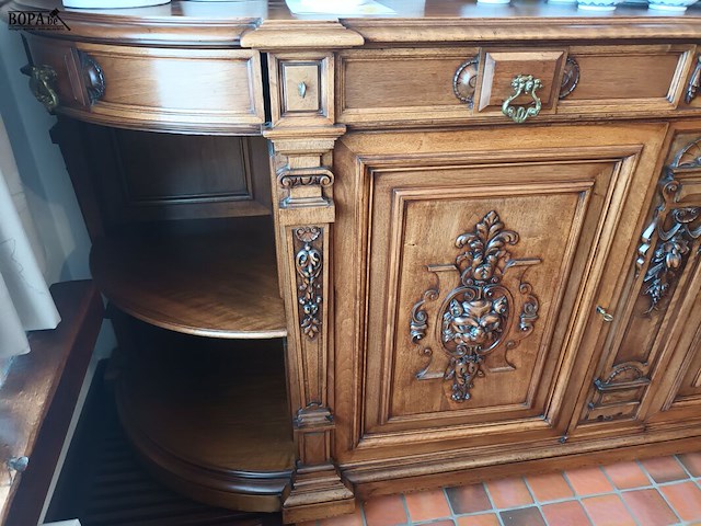 Lot 71 - antieke dressoir kast - afbeelding 6 van  13