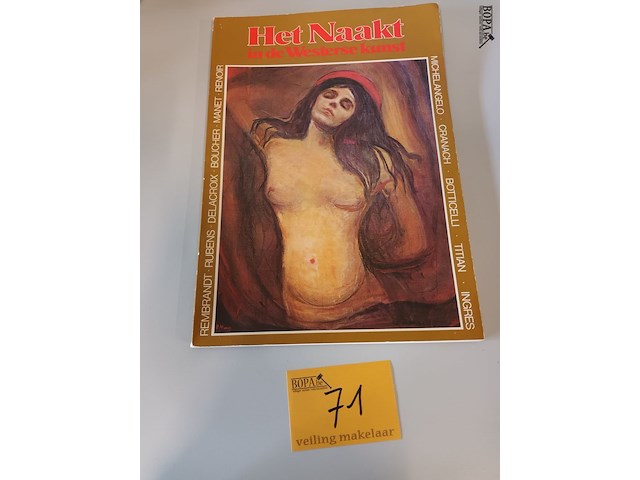 Lot 71 - boek ‘het naakt in de westerse kunst’ - afbeelding 1 van  6
