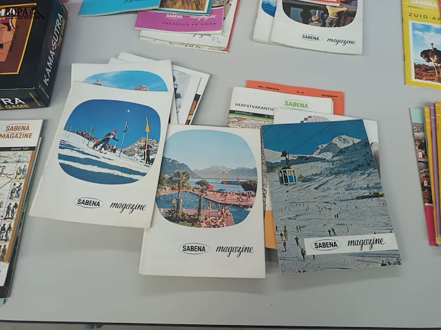Lot 71 - boekjes sabena, snoecks en spelletjes - afbeelding 5 van  8