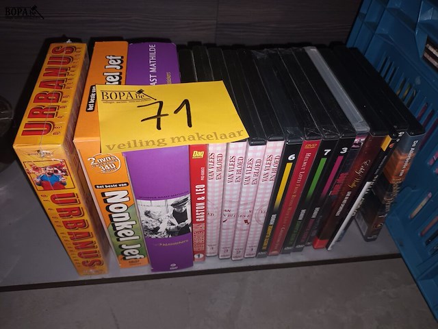 Lot 71 - dvd’s. 17 stuks - afbeelding 1 van  4