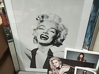 Lot 71 - kaders en reclame prenten. 5 stuks - afbeelding 2 van  4