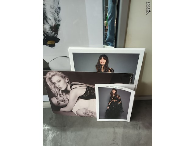 Lot 71 - kaders en reclame prenten. 5 stuks - afbeelding 3 van  4