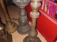 Lot 71 - kandelaars en gasbrander - afbeelding 3 van  3