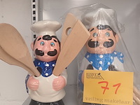 Lot 71 - keukenhouders. 2 stuks - afbeelding 1 van  3