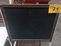 Lot 71 - krijtbord - afbeelding 2 van  3