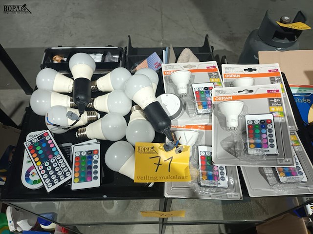 Lot 71 - led lampen. 16 stuks - afbeelding 1 van  3