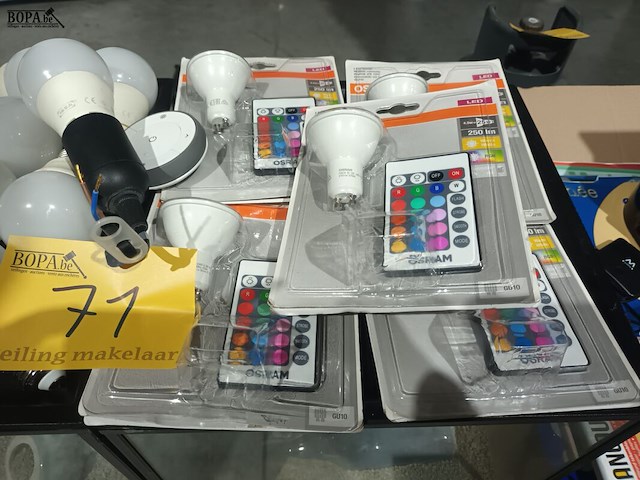 Lot 71 - led lampen. 16 stuks - afbeelding 3 van  3