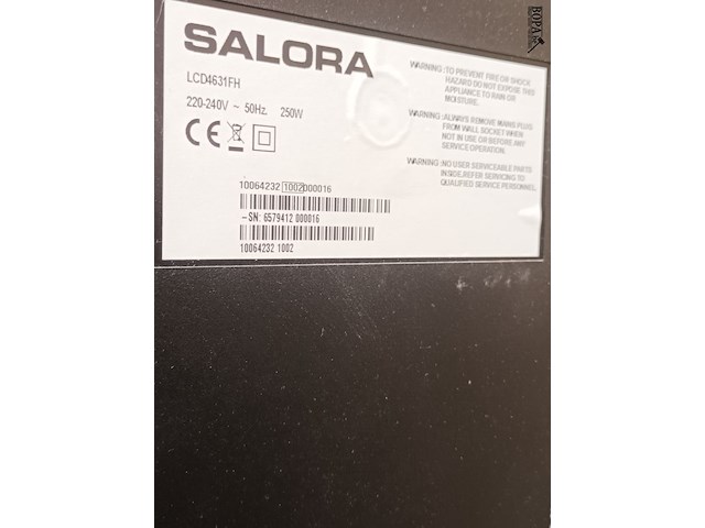 Lot 71 - salora lcd tv - afbeelding 2 van  2