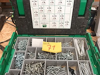 Lot 71 - spax sorteerkoffer met inhoud - afbeelding 1 van  3