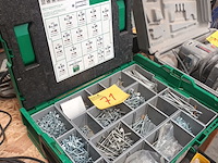 Lot 71 - spax sorteerkoffer met inhoud - afbeelding 2 van  3