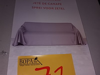 Lot 71 - sprei voor zetel. 2 stuks - afbeelding 2 van  3