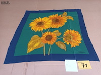 Lot 71 - zijden sjaal torrente paris - afbeelding 1 van  3