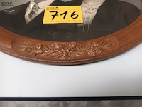 Lot 716 - ovalen fotokader - afbeelding 2 van  3