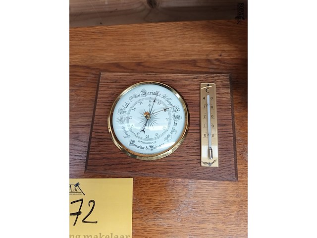 Lot 72 - bijzettafel en weerstations - afbeelding 3 van  4
