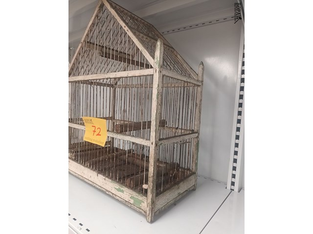 Lot 72 - brocante vogelkooi - afbeelding 3 van  3