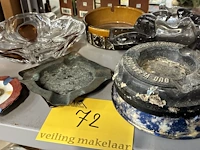 Lot 72 - lot asbakken - 6 stuks - afbeelding 4 van  4