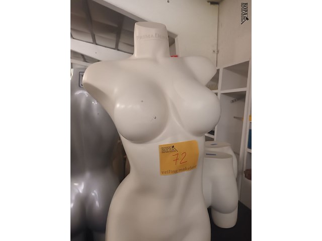 Lot 72 - paspop vrouw torso - afbeelding 2 van  2