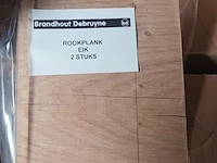 Lot 72 - rookplankjes eik. 18 stuks - afbeelding 2 van  3