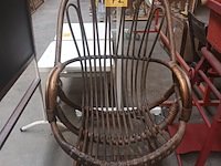 Lot 72 - rotan kuipstoel - afbeelding 2 van  3