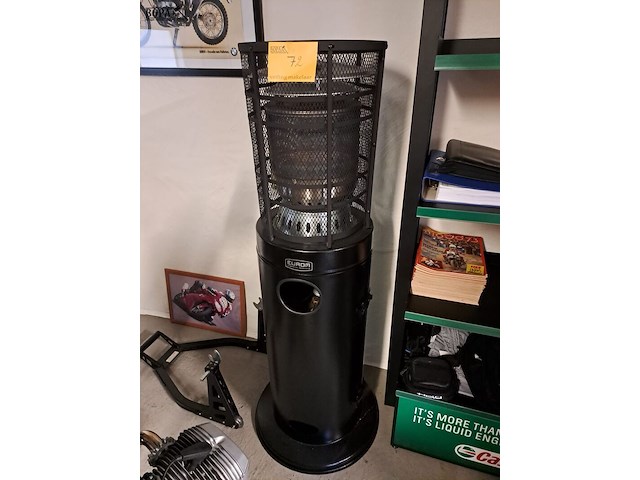 Lot 72 - terrasverwarmer op gas eurom - afbeelding 1 van  3