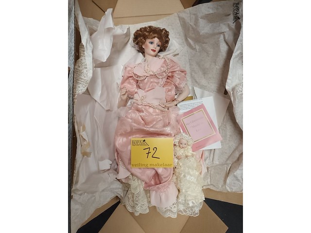 Lot 72 - vintage pop franklin mint met boekje - afbeelding 1 van  6