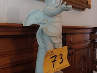 Lot 73 - biscuit beeldje engel - afbeelding 2 van  5
