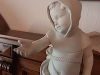 Lot 73 - biscuit beeldje engel - afbeelding 3 van  5