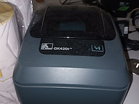 Lot 73 - labelprinter zebra - afbeelding 2 van  4