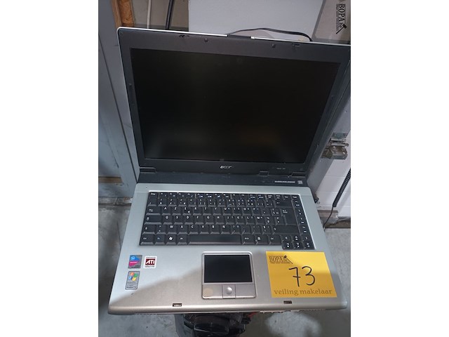 Lot 73 - laptop acer aspire - afbeelding 1 van  4