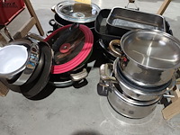 Lot 73 - lot potten en pannen. 20 stuks - afbeelding 4 van  4