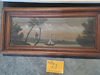 Lot 73 - lot stillevens in decoratieve kaders - 4 stuks - afbeelding 2 van  5