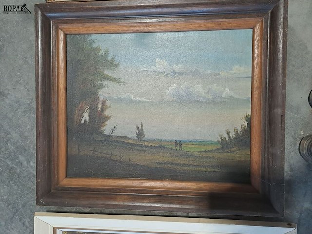Lot 73 - lot stillevens in decoratieve kaders - 4 stuks - afbeelding 5 van  5