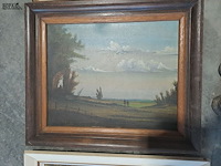 Lot 73 - lot stillevens in decoratieve kaders - 4 stuks - afbeelding 5 van  5