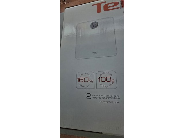 Lot 73 - personenweegschaal tefal nieuw - afbeelding 3 van  3