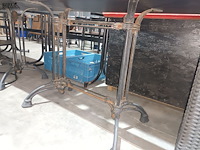 Lot 73 - rechthoekige tafels. 5 stuks - afbeelding 3 van  4