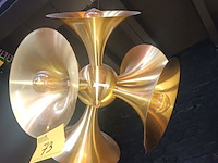 Lot 73 - trompet plafondverlichting - afbeelding 3 van  3